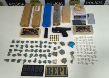 Monitoramento por câmeras e apreensão de arma semelhante à usada por delegado: tudo sobre operação deflagrada em Teresina