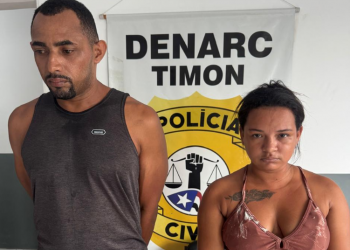 Casal é preso suspeito de tráfico de drogas em Timon; homem já vinha sendo monitorado desde o ano passado