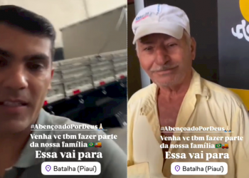 Ex-vereador de Tianguá-CE suspeito de latrocínio de idoso gravou vídeo com a vítima dias antes do crime no Piauí; assista!