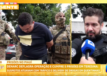 Líder do Comando Vermelho no Ceará é preso escondido em Teresina durante operação do DENARC