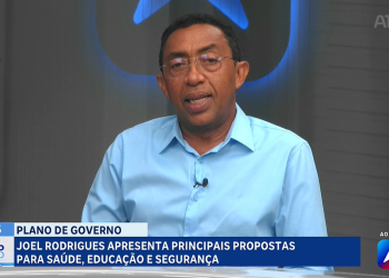À TV Antena 10, Joel Rodrigues critica gestão estadual, fala sobre saúde, investimentos e eleições de 2026