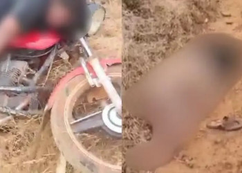 Motociclista morre após bater contra cerca de arame no interior do Piauí; garupa ficou ferido