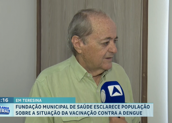 Silvio Mendes esclarece suspensão temporária de vacina contra dengue e pede calma à população em Teresina; VÍDEO!