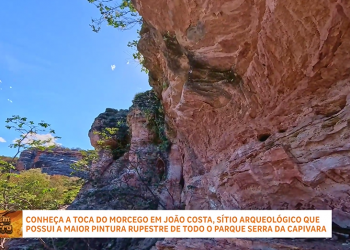 Além da Serra - Ep3: Em João Costa conheça a Toca do Morcego, sítio arqueológico que possui a maior pintura rupestre do Parque Serra da Capivara