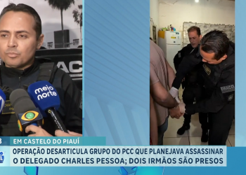 “Quanto mais eu for ameaçado, mais motivação eu tenho”, afirma delegado Charles Pessoa após operação contra facção que planejava assassiná-lo no Piauí