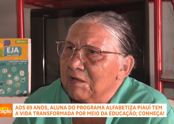 Esporte & Educação Ep2: Aos 69 anos, aluna do Programa Alfabetiza Piauí tem a vida transformada por meio da educação; conheça!