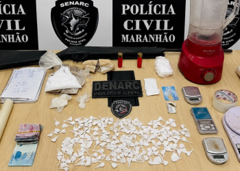 Casal é preso por tráfico em operação da polícia em Timon-MA; homem é envolvido em homicídio e investigado por liderar organização criminosa
