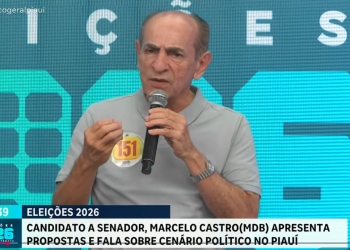 Marcelo Castro defende fim da escala 6x1 e promete ampliar investimentos na Saúde, caso seja reeleito; VÍDEO!