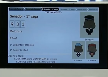 Eleições 2026: urna terá barra de progresso pela primeira vez para orientar eleitor na hora do voto