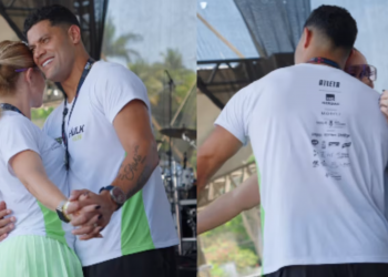 Hulk dança com atual mulher, sobrinha de sua ex, e recebe chuva de críticas nas redes