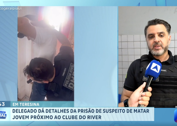 Delegado revela motivo banal de discussão que terminou em morte e tentativa de homicídio em Teresina; suspeito foi preso