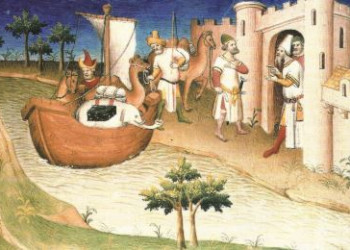 Marco Polo na região dos grandes rios
