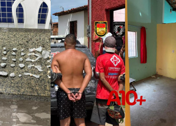 Polícia prende suspeitos de tráfico de drogas na 