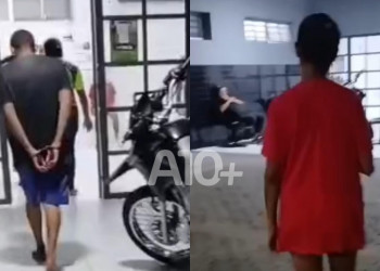 Trio é preso por suspeita de tentativa de homicídio no litoral do Piauí; suspeita acusa vítima de ameaçar criança com faca