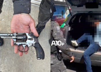 Adolescente suspeito de roubo de ouro é apreendido pela polícia em operação na zona Leste de Teresina