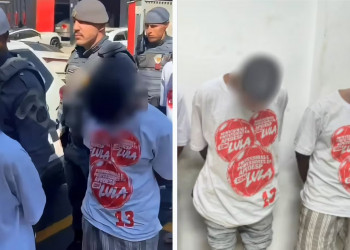 PMs são acusados de obrigar jovens presos por suspeita de tráfico a vestir camiseta do PT