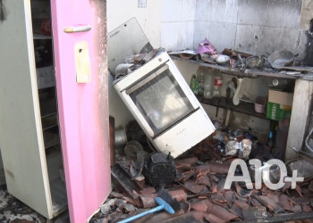 Casal com três filhos perde tudo em incêndio na zona Sul de Teresina e pede ajuda para reconstruir a casa
