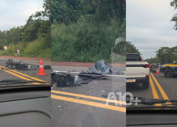 Grave acidente deixa dois mortos na BR-343 entre Teresina e Altos