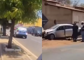 Após perseguição, tiroteio e acidente, polícia procura por suspeito que conseguiu fugir de abordagem no Piauí