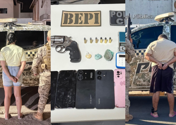Polícia cumpre mandado contra investigado por homicídio e apreende drogas e arma no Piauí; companheira também foi presa