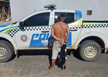 Polícia Militar cumpre mandado de prisão contra suspeito de tráfico em Pio IX, no Piauí