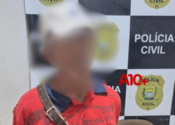 Suspeito de assassinar mulher a facadas no Piauí afirma ter sido atingido na cabeça e alega não se recordar dos acontecimentos