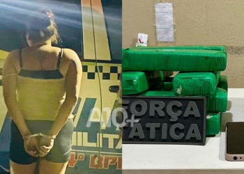 Mulher é presa com tabletes de maconha transportados em ônibus que saiu de Pernambuco para o Piauí