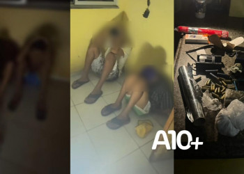 Após tiros contra residência, quatro adolescentes são apreendidos com drogas no litoral do Piauí