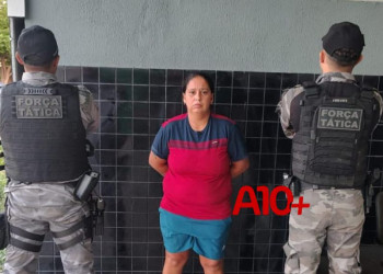 Mulher condenada a mais de 14 anos de prisão por homicídio é recapturada pela Polícia Militar no litoral do Piauí
