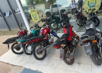 Polícia Civil apreende 5 motocicletas adulteradas sendo vendidas em Piripiri, no interior do Piauí