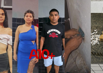 PM flagra drogas e munições escondidas em tomada falsa de residência no litoral do Piauí; 5 presos