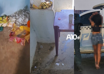Mulher é presa em bar após abandonar filhos crianças em casa sem comida e água no Piauí; uma das vítimas tem TEA