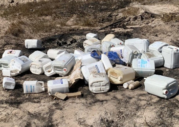 Adapi autua fazenda em Cocal, no Piauí, por descarte irregular de embalagens de agrotóxicos