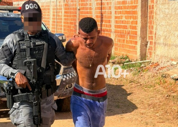 Homem é preso durante operação policial na zona Sul de Teresina; arma e drogas foram apreendidas