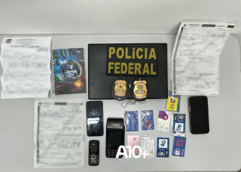 PF desarticula esquema criminoso de fraudes bancárias usando dados de policiais falecidos no Piauí