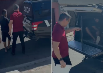 Suspeito de descumprir medida protetiva contra ex é preso dentro de oficina na zona Sul de Teresina