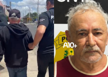 Idoso foragido de SP por estupro é preso em Teresina; nova denúncia aponta que ele também teria abusado de uma criança