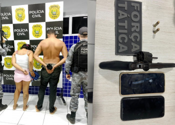 No Piauí, suspeito preso por roubo de moto confessa ter matado homem a tiros e ateado fogo no corpo