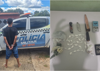 Polícia cumpre mandado, prende homem e apreende drogas no interior do Piauí
