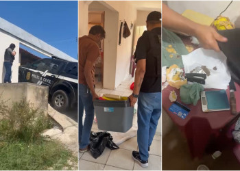 Polícias Civil e Militar apreendem cerca de 15 tabletes de drogas em Teresina; imóvel era utilizado como depósito