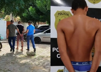 Polícia Civil prende “Neném de Bilau” e “Peixonauta”, suspeitos de furtos no interior do Piauí