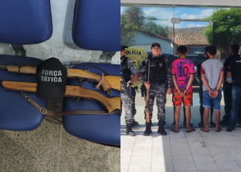 Suspeitos de furtar animais são presos no Piauí; um deles foi localizado após deixar cair documento