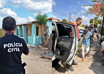 Suspeito de assassinar a própria companheira dentro de casa com espeto de madeira é preso no Piauí