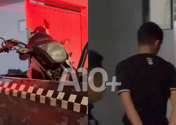 Adolescente é apreendido pela polícia com arma e moto roubada na zona Norte de Teresina