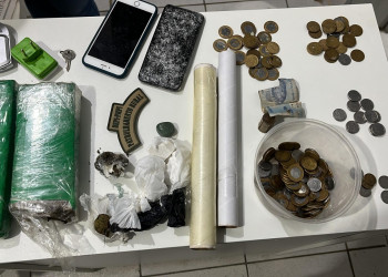 Suspeito de tráfico de drogas é preso após perseguição policial em Luzilândia, Piauí
