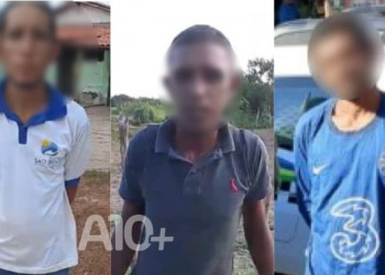 Três homens são presos em José de Freitas durante Operação 