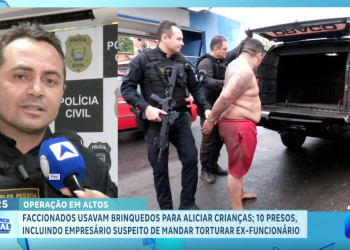 PCC ordenou distribuição de brinquedos no Dia das Crianças no Piauí e outros estados; delegado fala sobre esquema e prisões de criminosos em operação