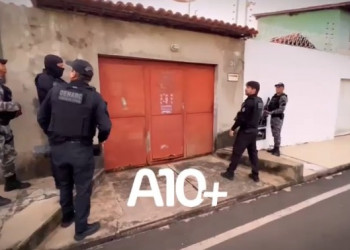 Denarc deflagra nova operação contra integrantes do Bonde dos 40 e PCC por tráfico de drogas em Teresina; VÍDEO!