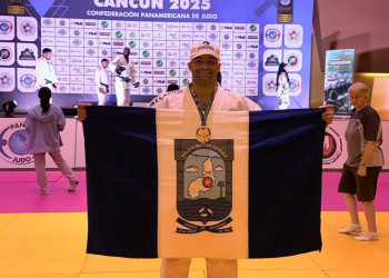 No México, cabo Stanley Torres conquista tetracampeonato Panamericano de Judô Veteranos