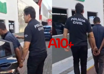 Homem é preso por atacar e perseguir policiais civis e familiares através das redes sociais em Teresina